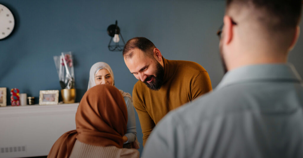 Famille réuni au Maroc